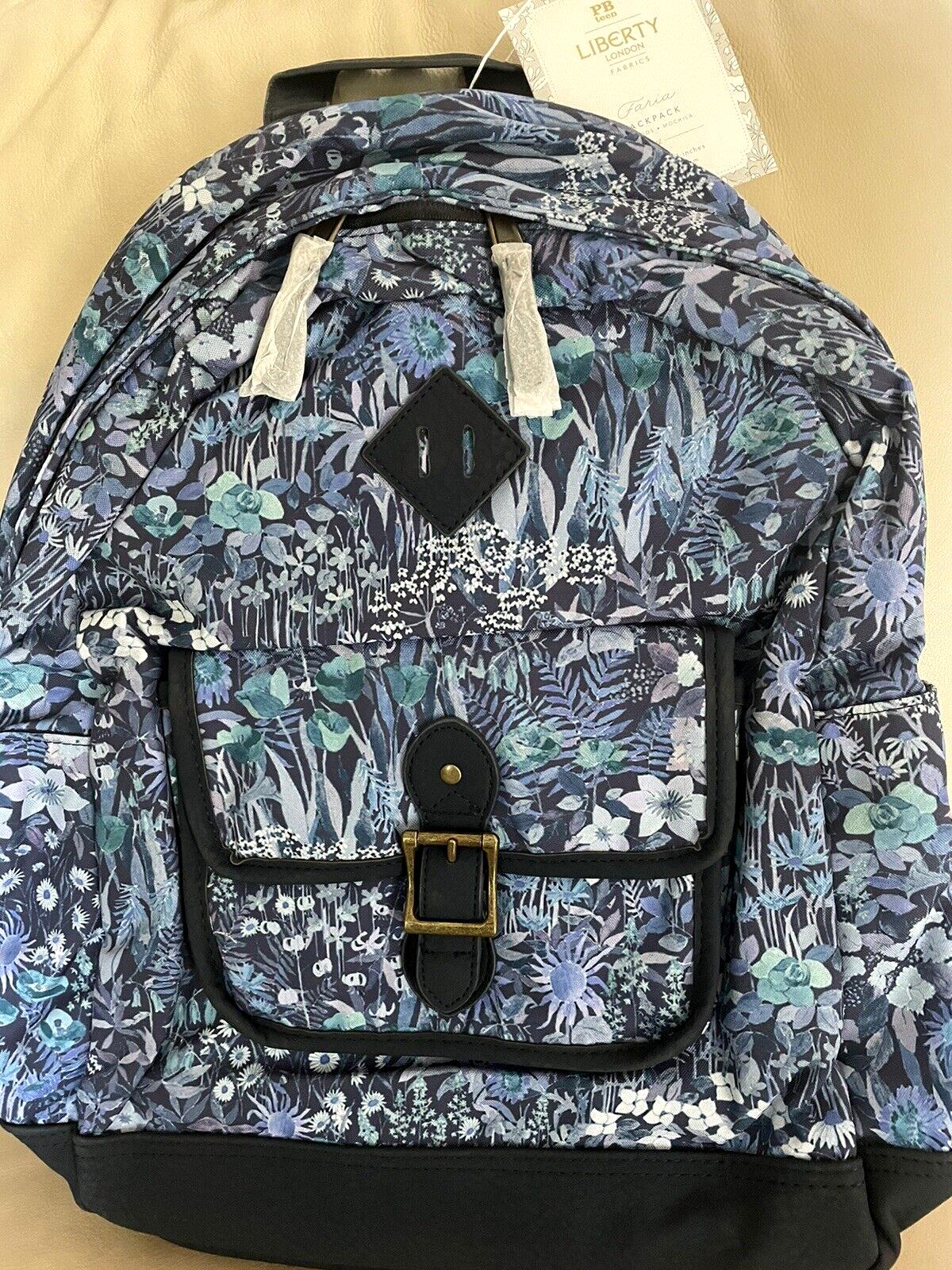 Pottery barn School Backpack+ Water Bottle floral Disney travel rainbow kid ?? .