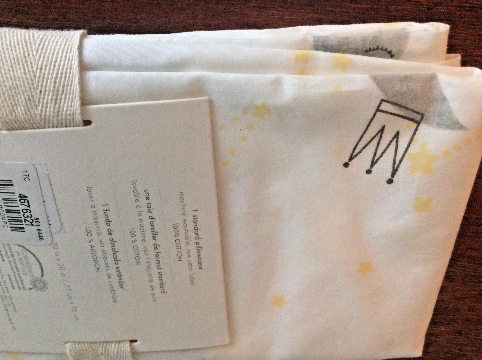 Pottery Barn Disney holiday sleepy moon star space kids gift Pillowcase gift `