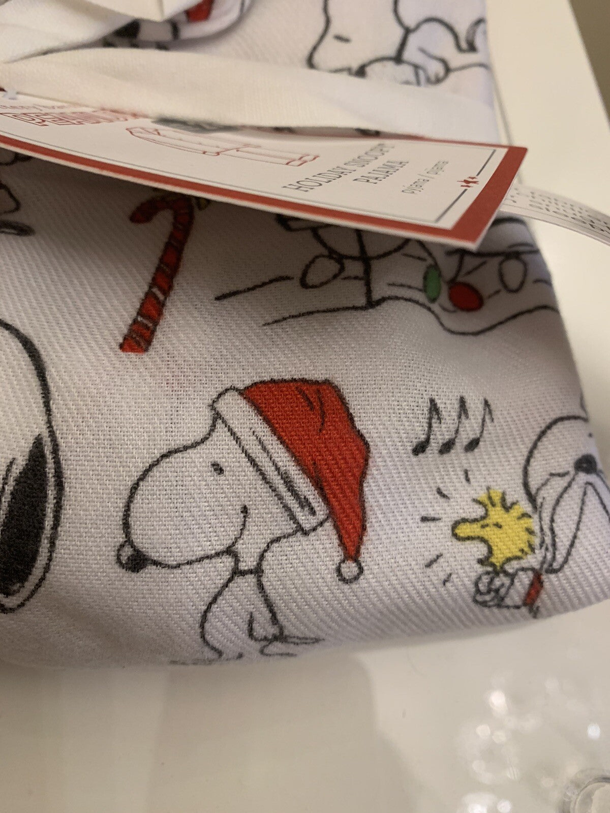 Disney SNOOPY Pottery Barn holiday Christmas Pj Pajama 3T Party gift peanuts n