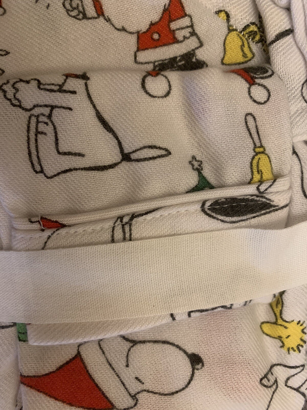 Disney SNOOPY Pottery Barn holiday Christmas Pj Pajama 3T Party gift peanuts n