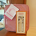 Pottery barn Snoopy school Glitter LUNCH BOX BAG Barbie Travel Set Pre k .