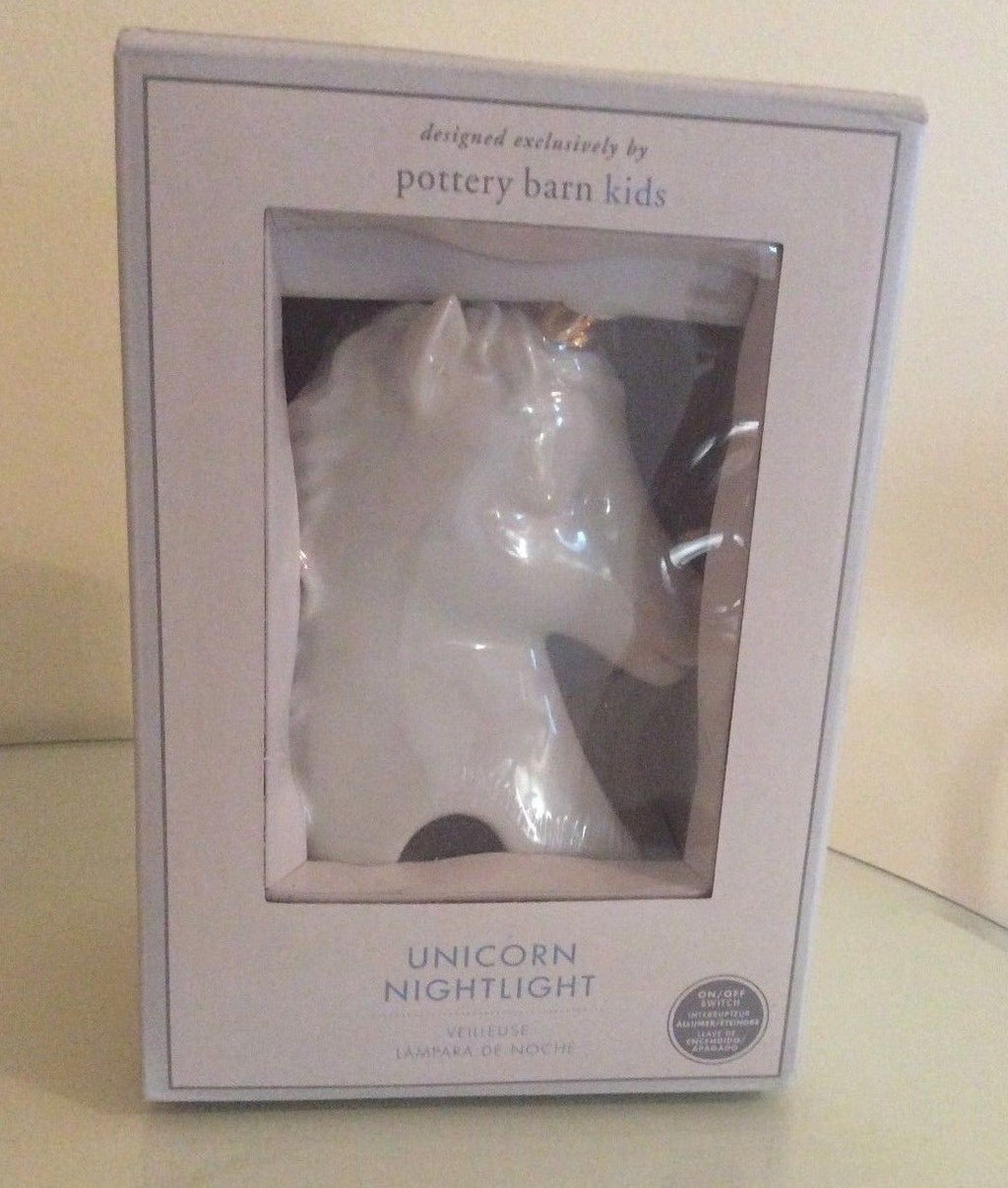 Pottery barn holiday Unicorn Girl gift party baby school Night Light Disney ??\