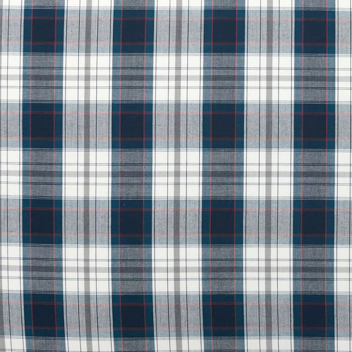 Disney Pottery Barn Plaid PILLOWCASE Holiday college dorm gift party SET 2 `