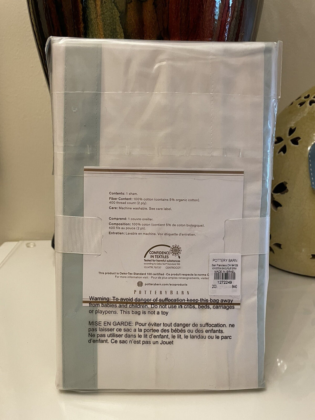 Pottery Barn Holiday gift princess school girl Blue Frozen Disney pillow SHAM ]