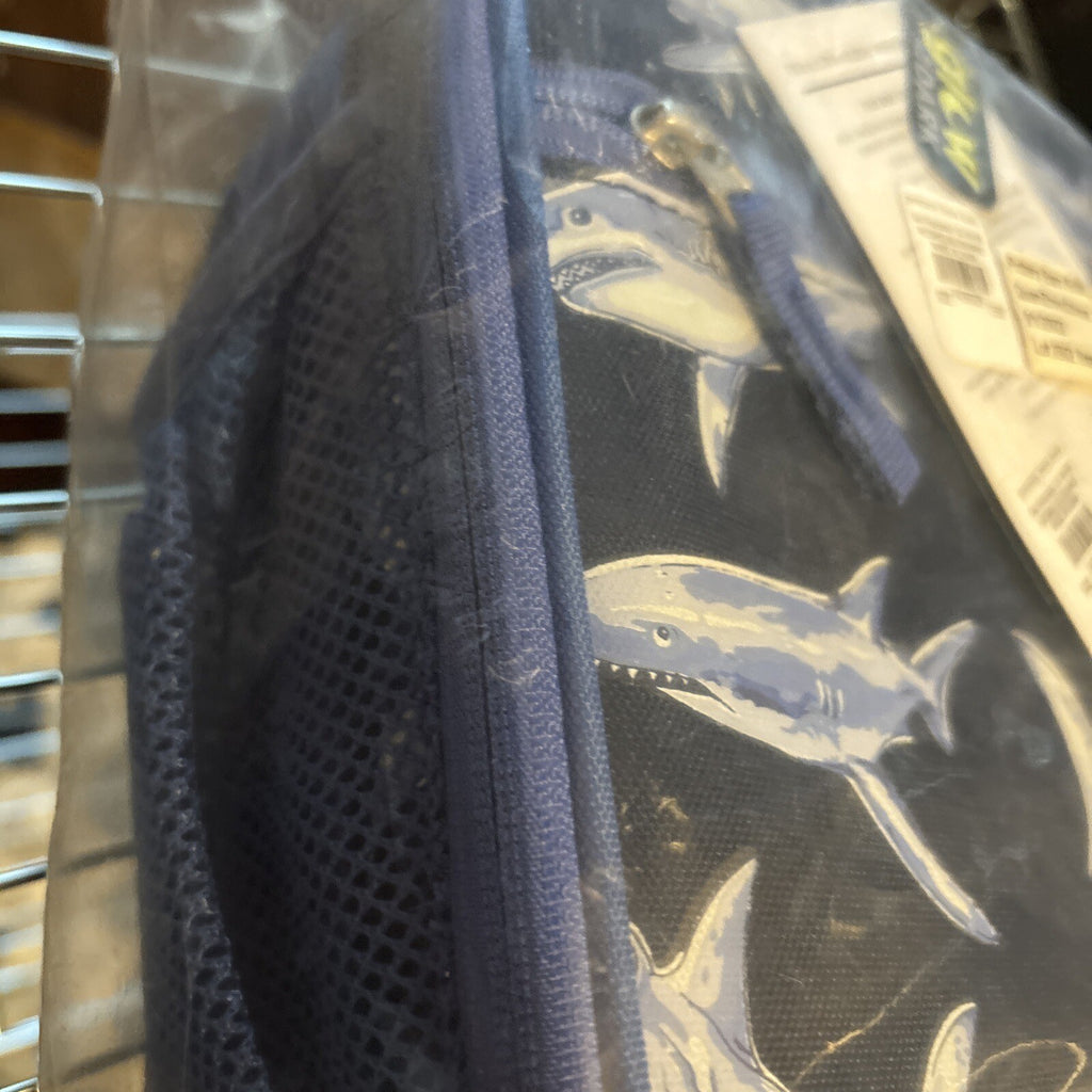Disney School Pottery barn Shark Lunch box travel holiday ocean fish surf gift n