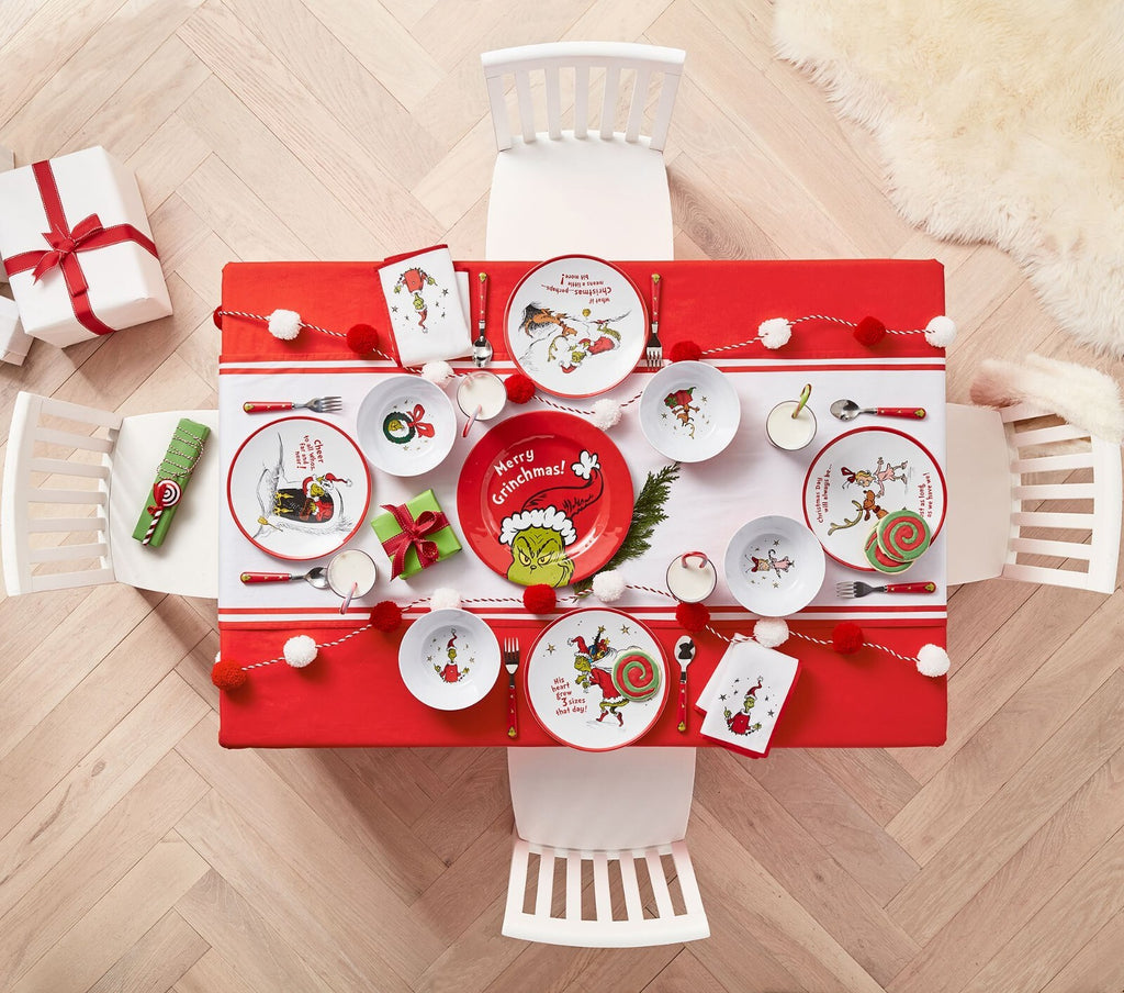 Pottery Barn GRINCH Christmas?? holiday gift Seuss party Disney school kid Plate
