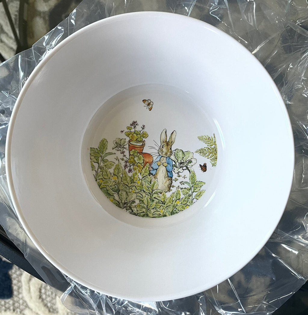 Disney Pottery Barn Bowl Peter rabbit Easter holiday gift party bunny kid star ]