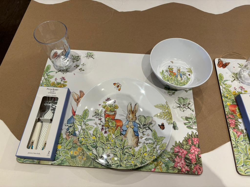 Disney Pottery Barn Bowl Peter rabbit Easter holiday gift party bunny kid star ]