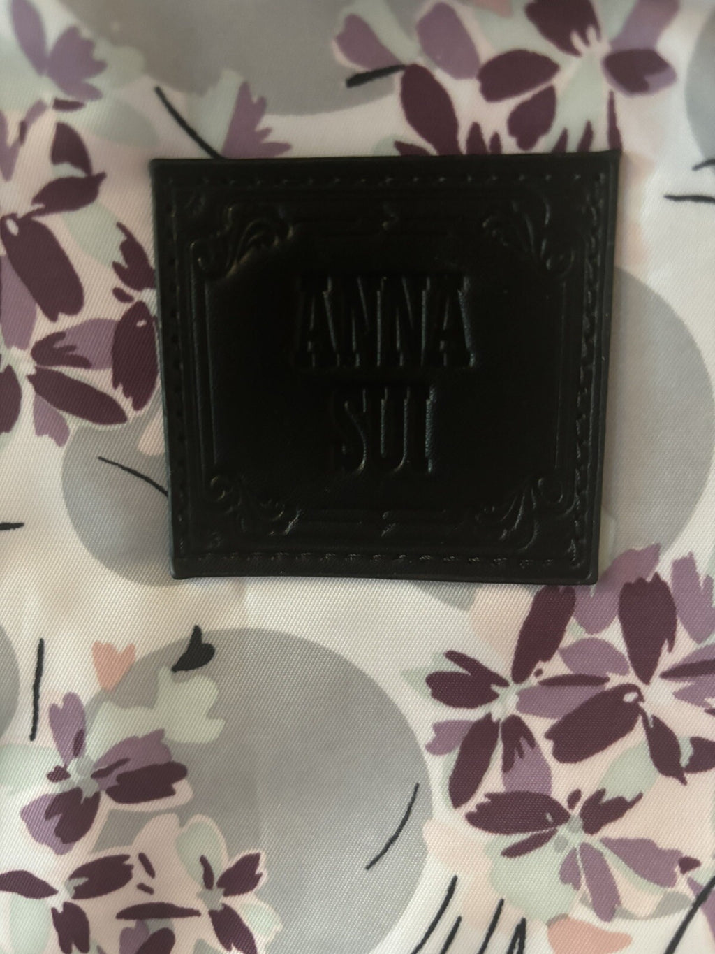 pottery barn School Disney Anna Sui Floral backpack Travel bag flower gift ./