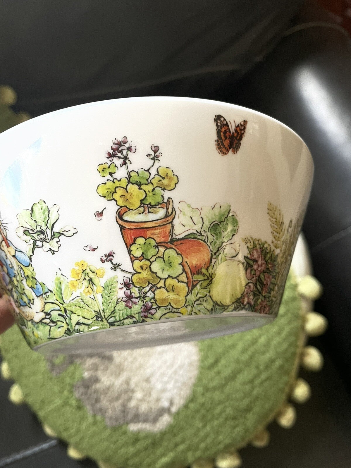 Disney Pottery Barn Bowl Peter rabbit Easter holiday gift party bunny kid star ]
