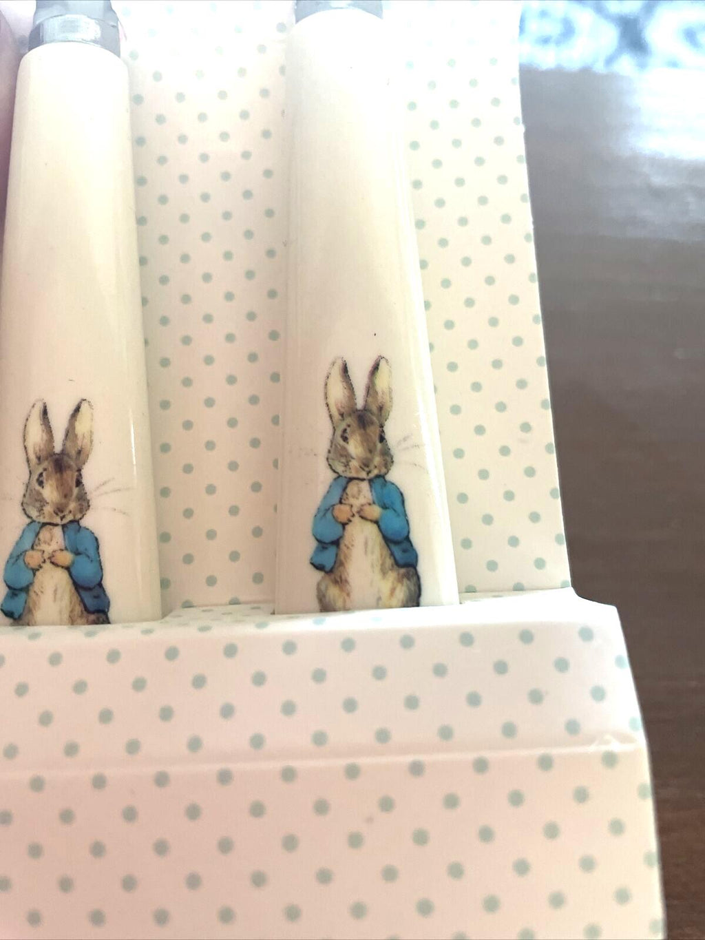 School Disney Pottery Barn Peter Rabbit Utensil Set Party Holiday Pre K Kid /
