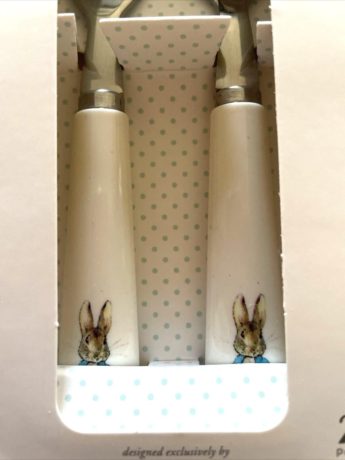 School Disney Pottery Barn Peter Rabbit Utensil Set Party Holiday Pre K Kid /