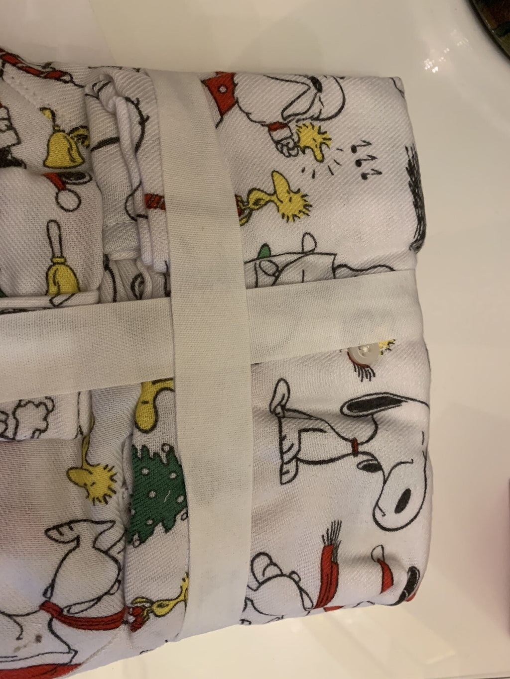 Pottery Barn SNOOPY Holiday Pj Pajama 3T Party gift Disney peanuts kid travel b