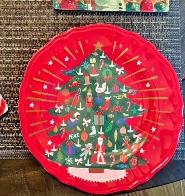 Pottery Barn Holiday Christmas Nutcracker 12 days school kid dinner PLATE party