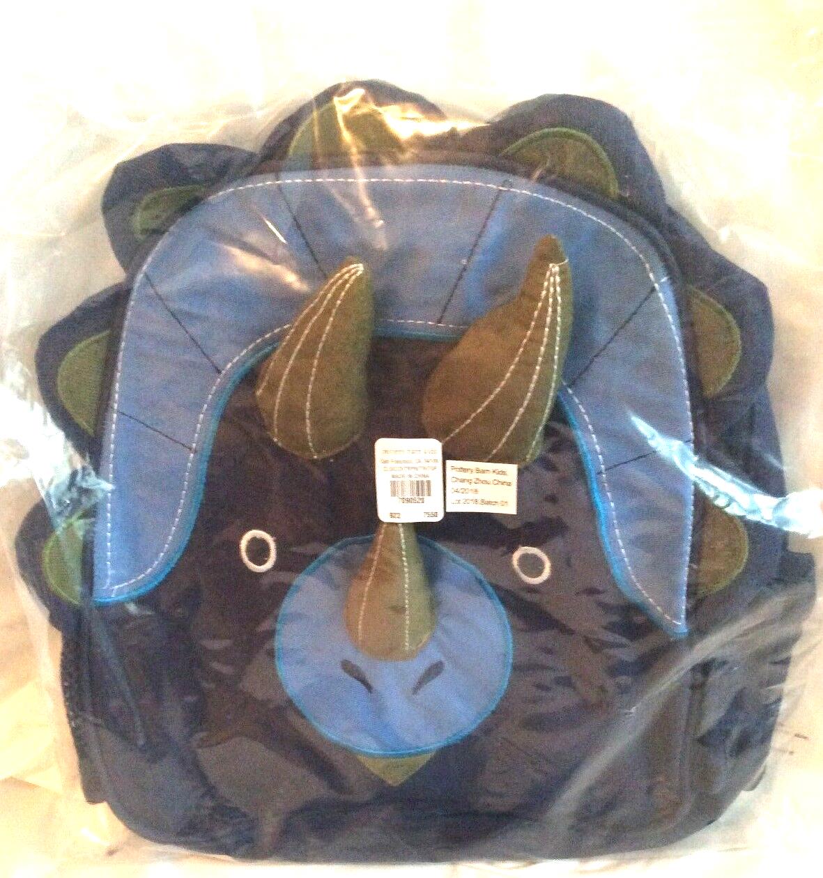 School Pottery Barn Disney DINOSAUR Mini Backpack +bag travel animal pre k .
