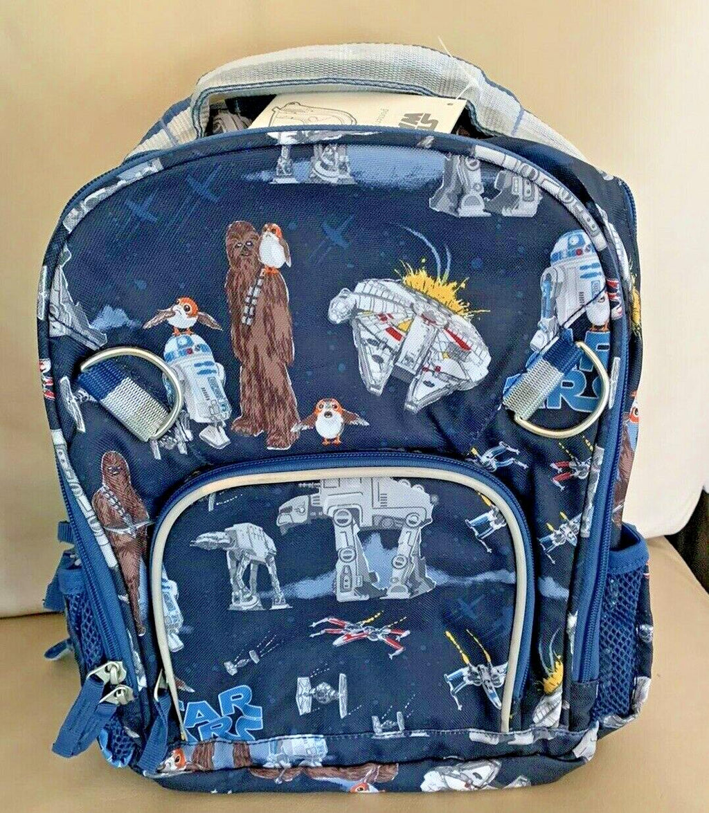 Pottery barn School BACKPACK WATER STAR WARS Grogu Disney Lunch Bag Travel Boy /