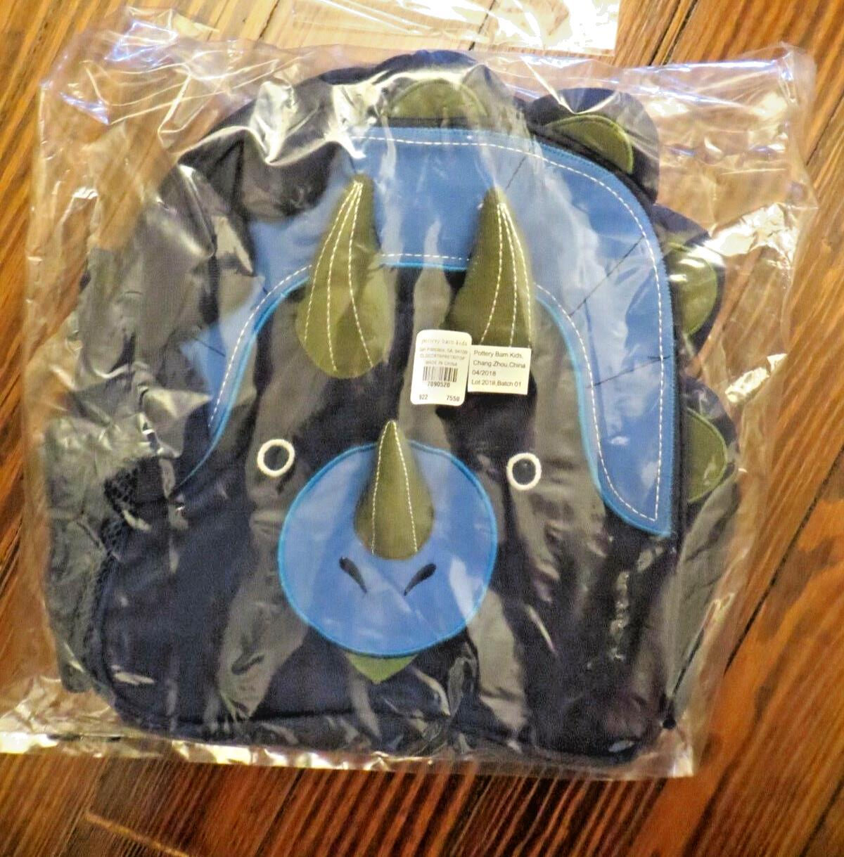 School Pottery Barn Disney DINOSAUR Mini Backpack +bag travel animal pre k .