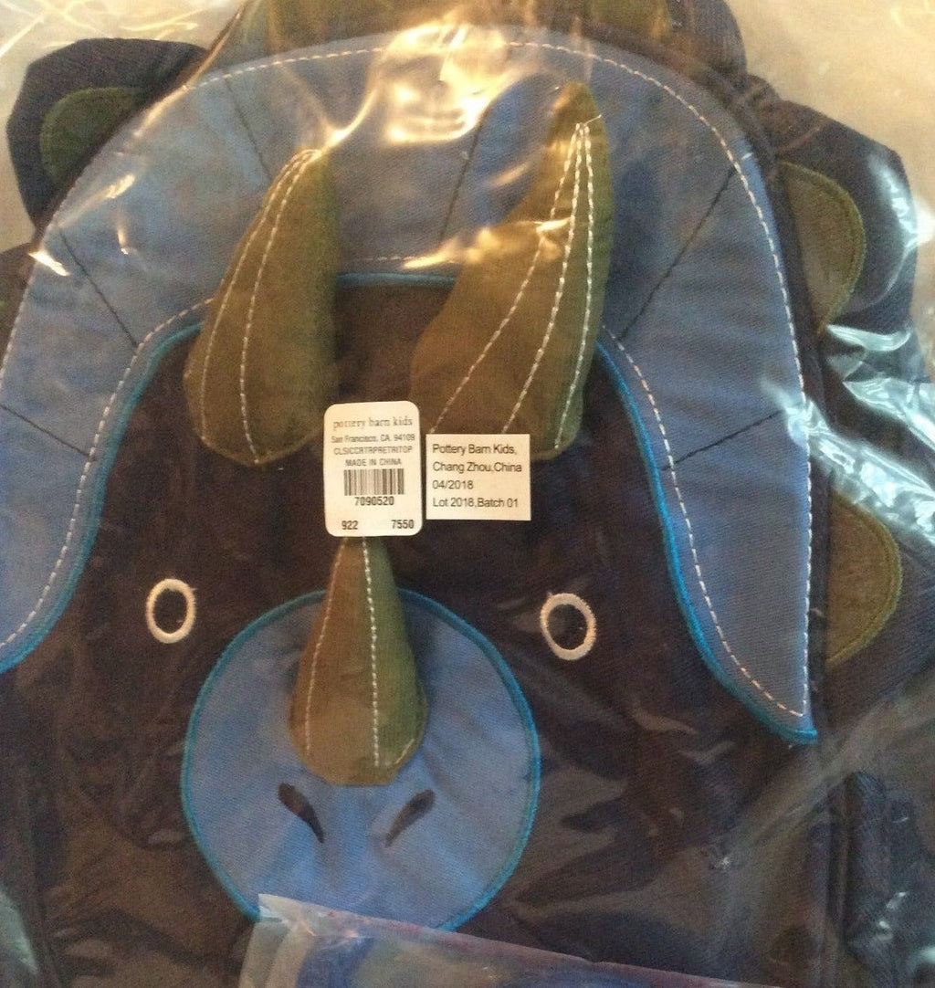 School Pottery Barn Disney DINOSAUR Mini Backpack +bag travel animal pre k .