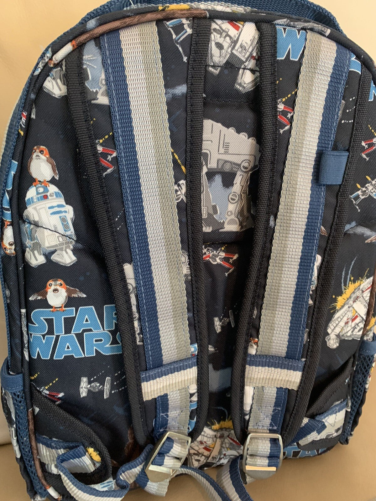 Pottery barn School BACKPACK WATER STAR WARS Grogu Disney Lunch Bag Travel Boy /