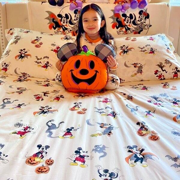 Mickey Mouse Pottery Barn holiday Christmas Halloween school Pillowcase SET 2 =