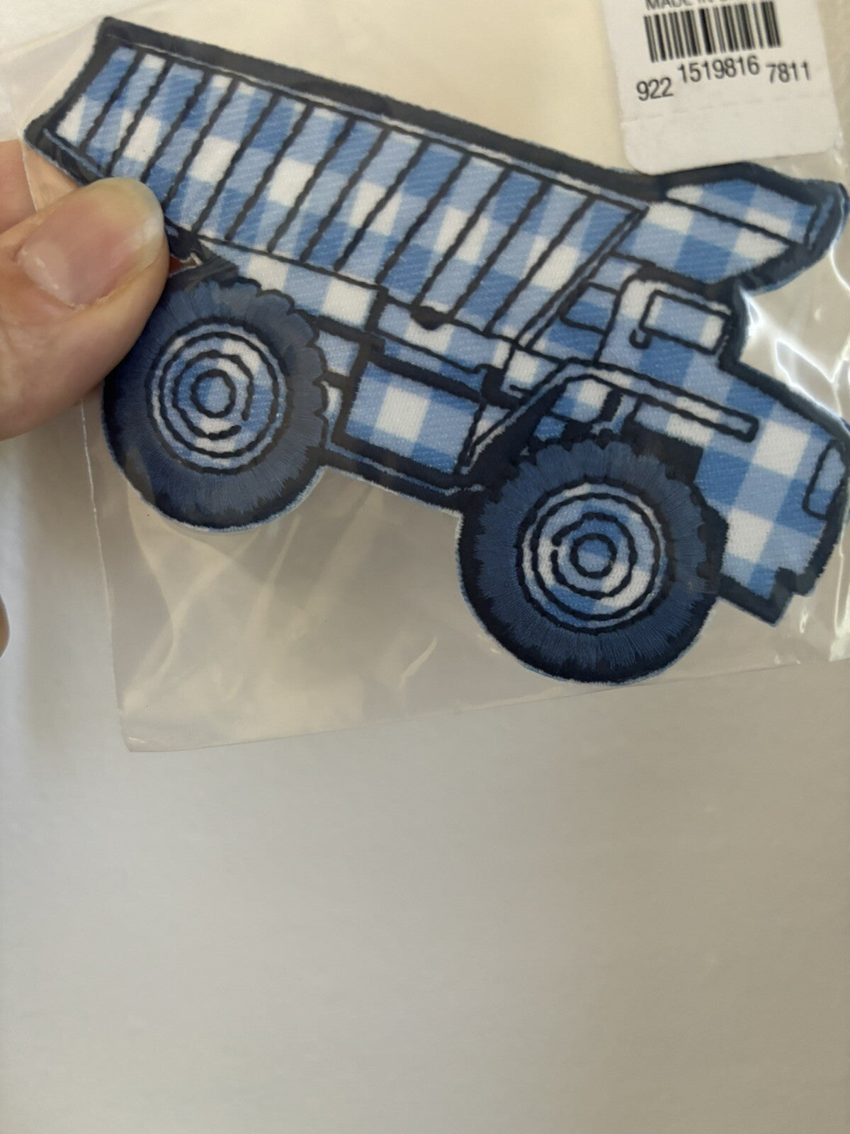 Pottery barn School Disney boy Truck hot wheels construction space Patch gift /
