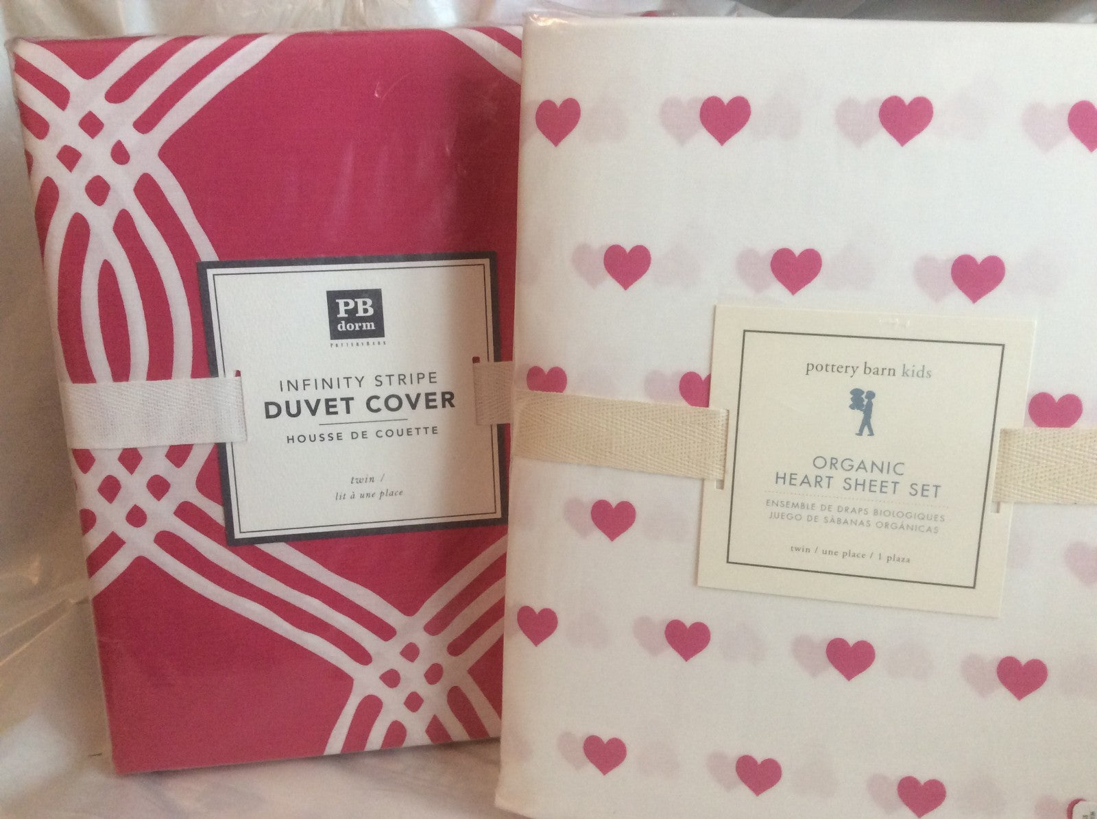Pottery Barn Disney Valentine SHEET SET heart +DUVET Cover Princess ?? .