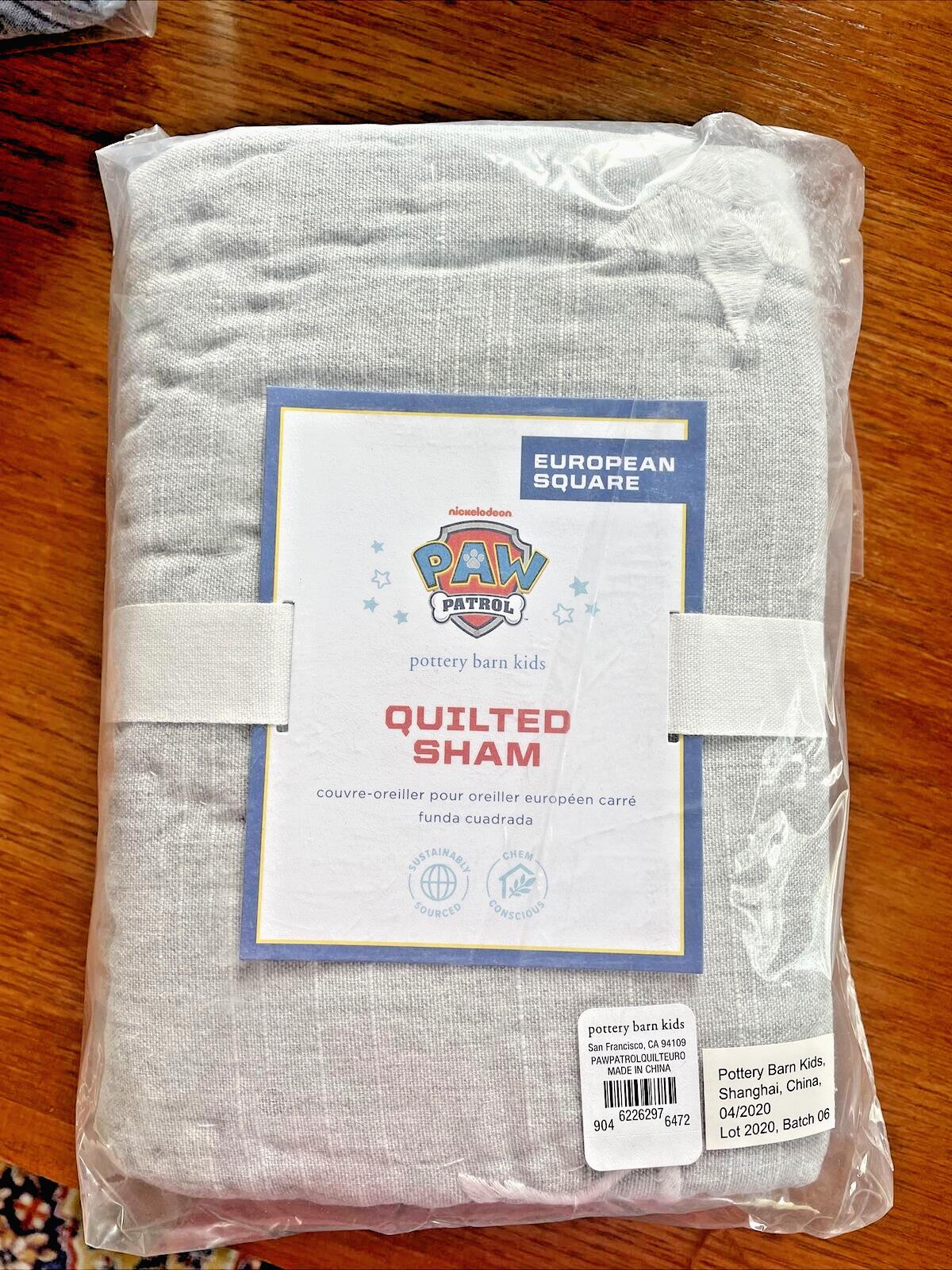 Pottery barn PILLOW Sham holiday star space sky Paw Patrol school disney party n