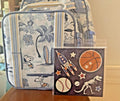 Pottery barn Snoopy school LUNCH BOX Bag Disney peanuts set Kids travel pre-k  /