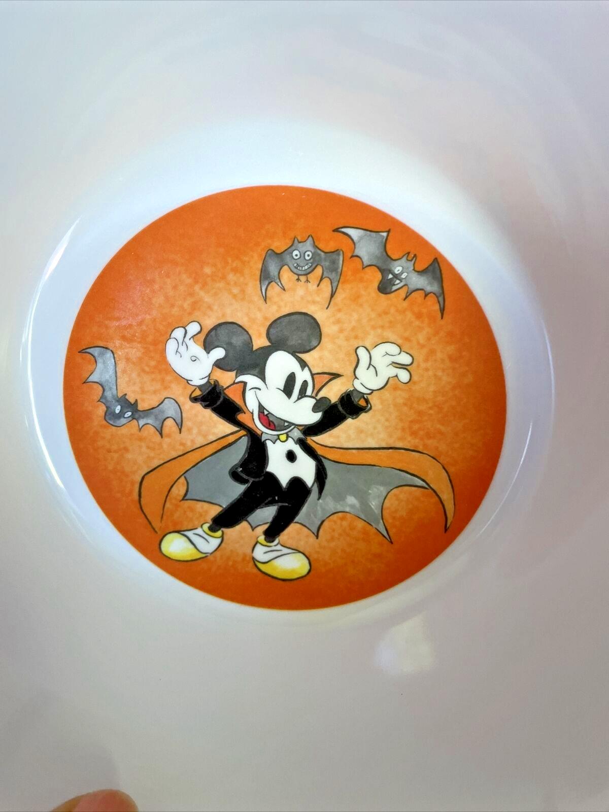 Disney Pottery Barn Mickey Mouse holiday Bowl Halloween party school kids new -