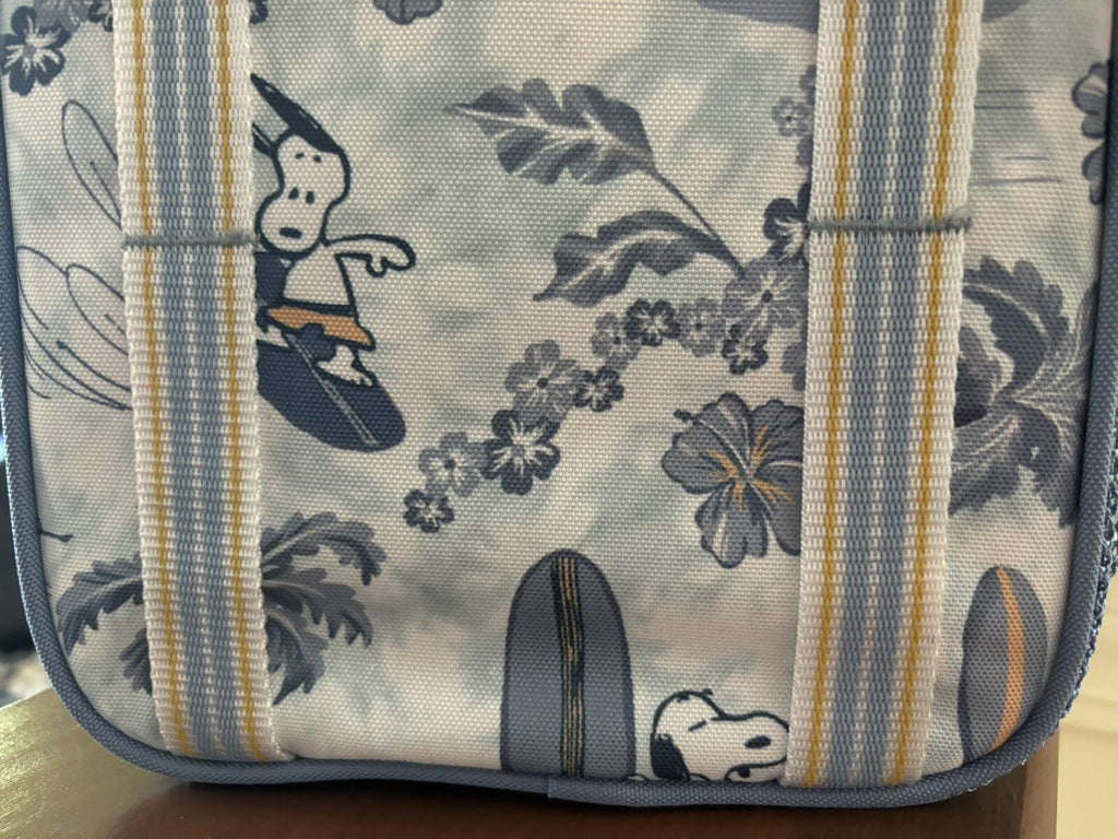 Pottery barn Snoopy school LUNCH BOX Bag Disney peanuts set Kids travel pre-k  /