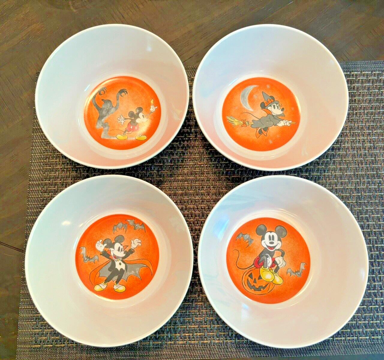 Disney Pottery Barn Mickey Mouse holiday Bowl Halloween party school kids new -