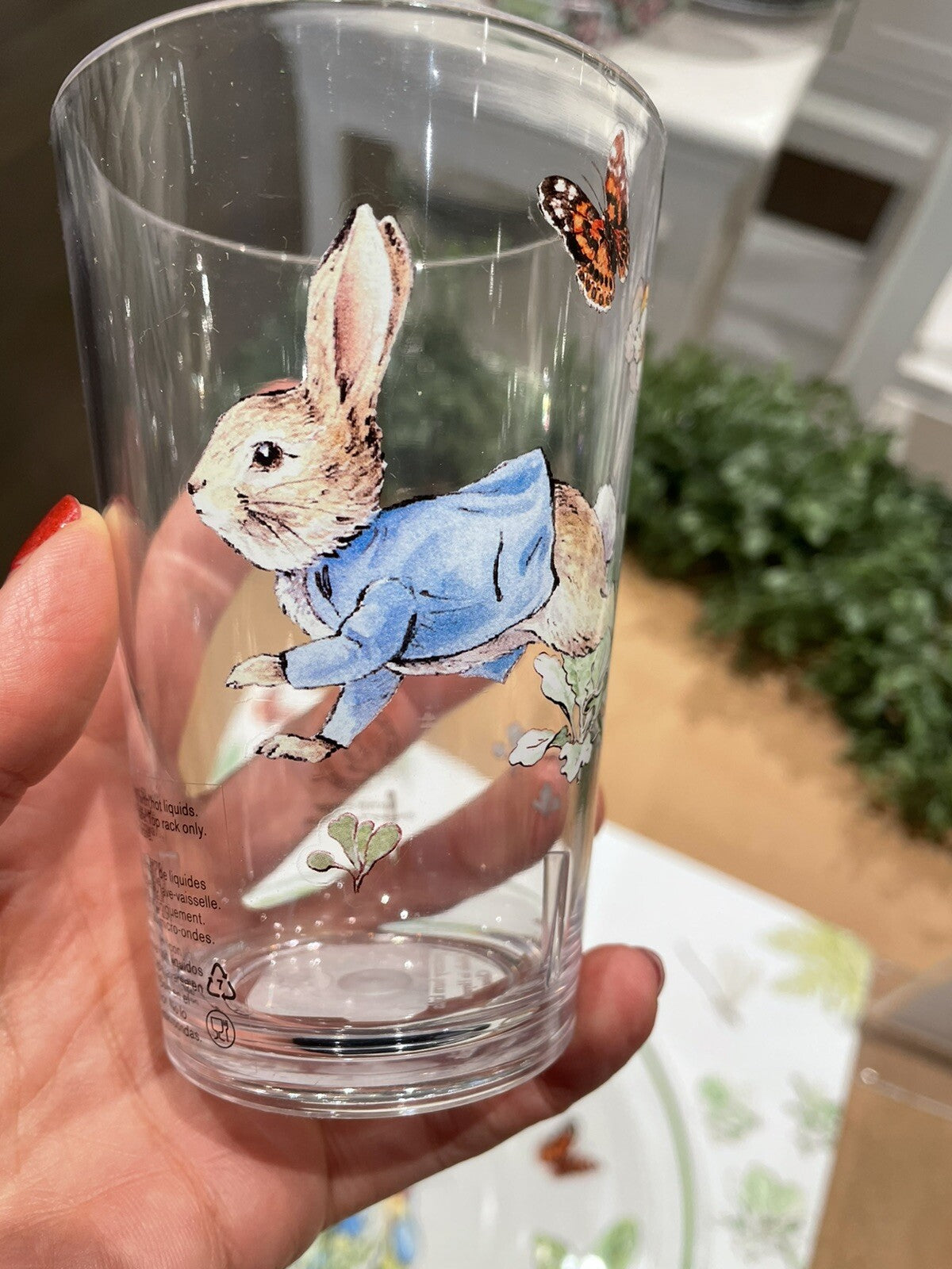 Pottery barn Disney Peter Rabbit bunny cup holiday gift party garden Easter a
