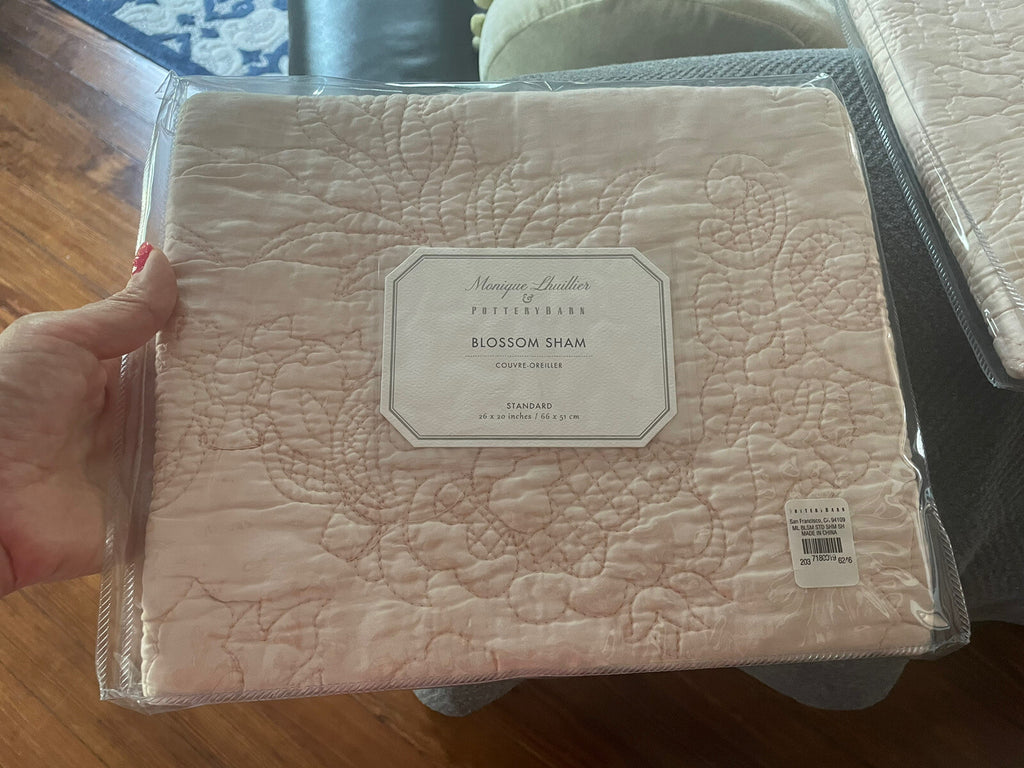 Pottery Barn Disney Pillow SHAM MONIQUE LHUILLIER BLOSSOM  wedding gift $99 [