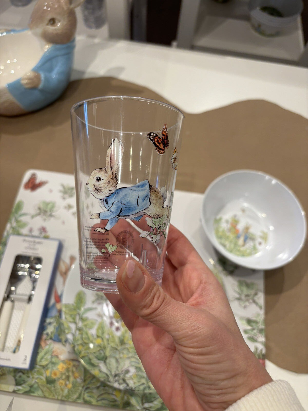 Pottery barn Disney Peter Rabbit bunny cup holiday gift party garden Easter a
