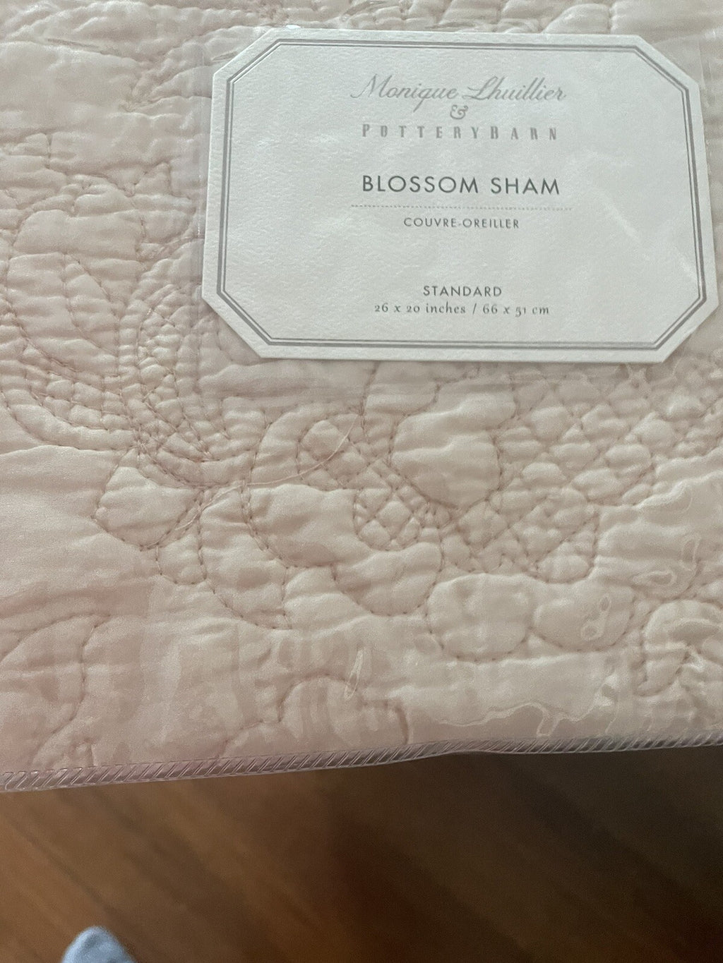 Pottery Barn Disney Pillow SHAM MONIQUE LHUILLIER BLOSSOM  wedding gift $99 [