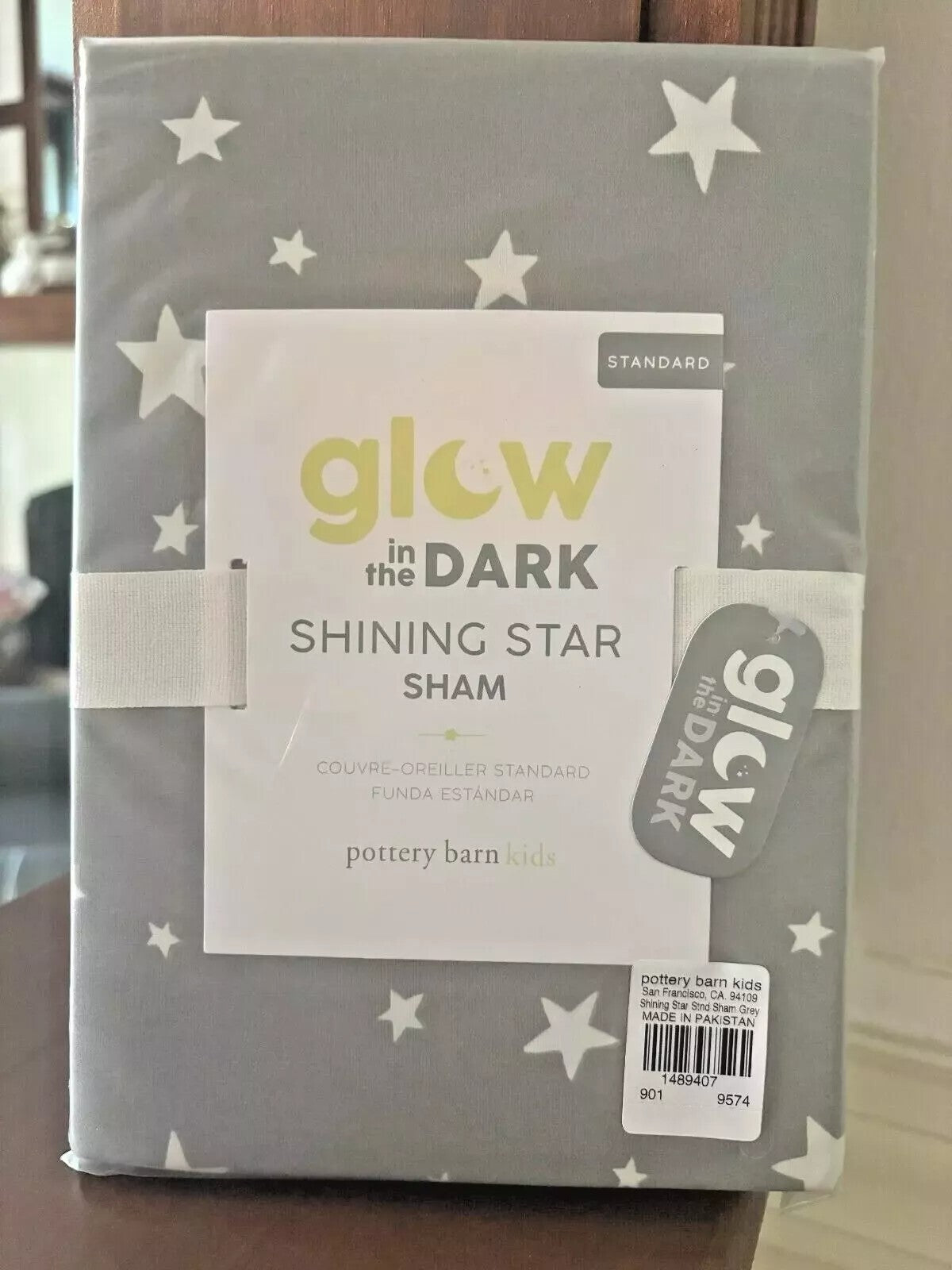 Pottery Barn GRINCH SHAM STAR Christmas Holiday Dr Seuss MAX kids school SET 2
