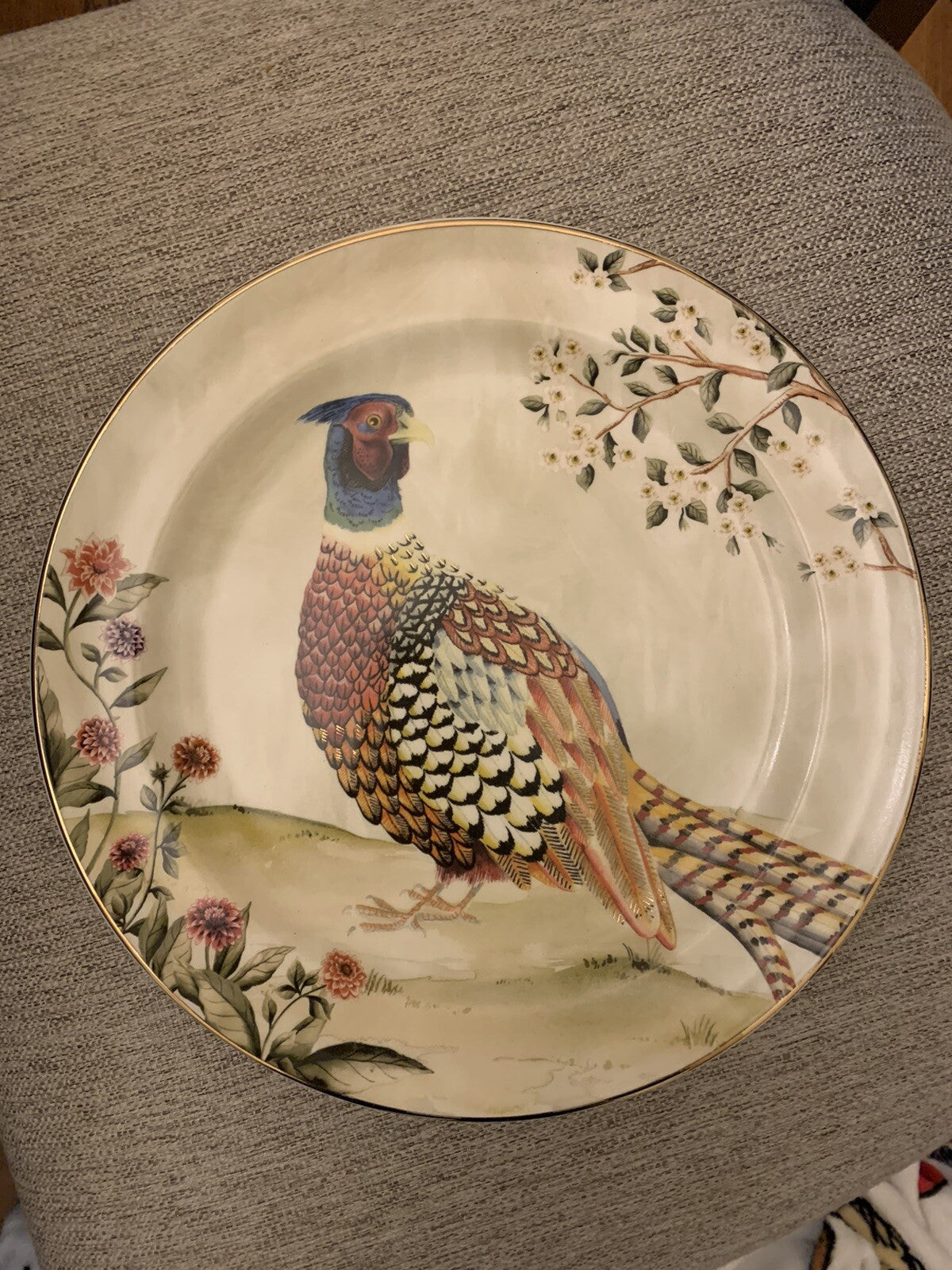 Pottery Barn plate Thanksgiving Disney Set 4 Turkey party gift holiday mom `