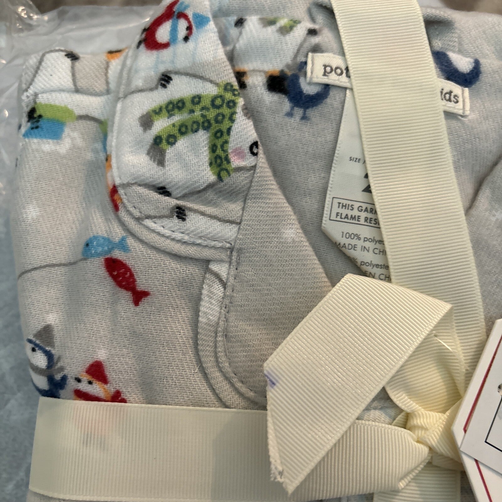 Pottery Barn Disney holiday Pajama Bear sleep kid pj SIZE 4 Disney party gift b
