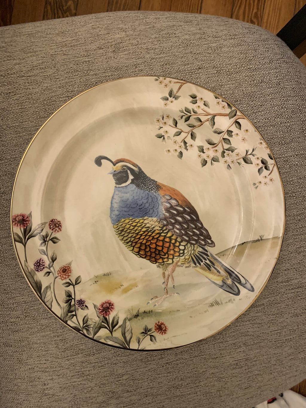 Pottery Barn plate Thanksgiving Disney Set 4 Turkey party gift holiday mom `