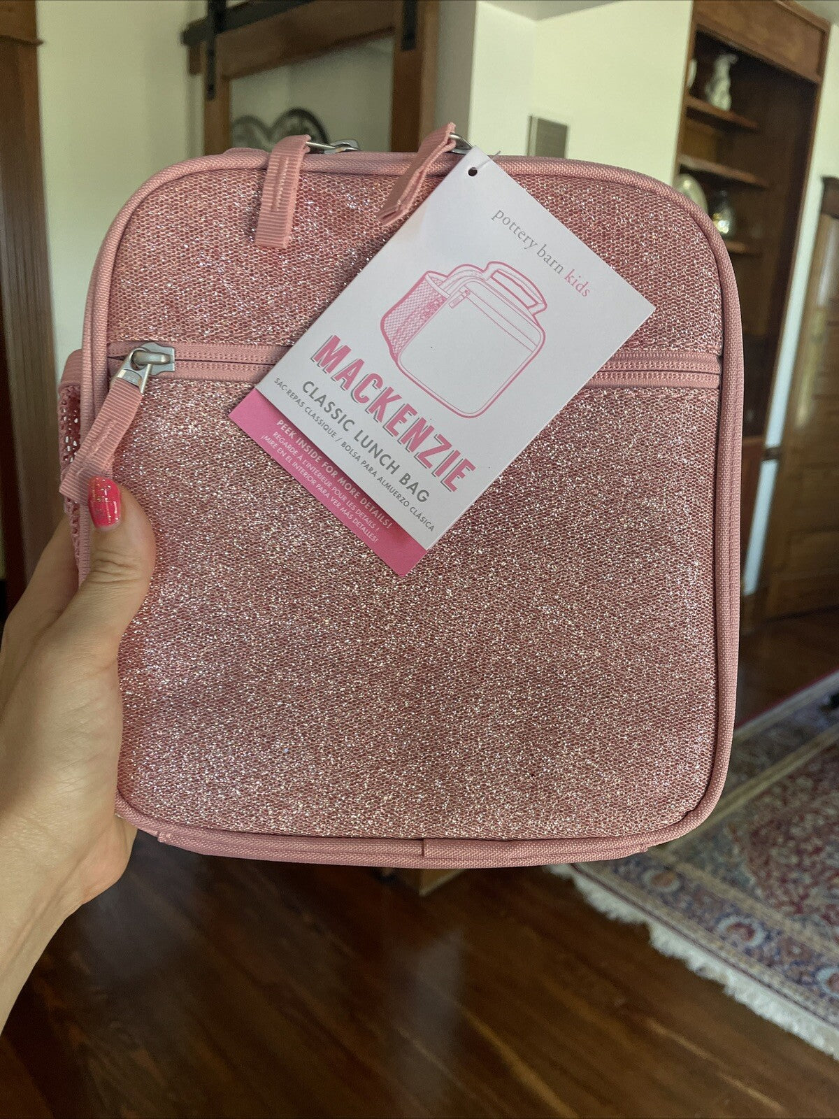Pottery Barn School Disney LUNCH BOX+  WATER BOTTLE Rainbow gift birthday gift n