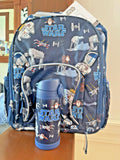 School Pottery barn DISNEY STAR WARS BACKPACK WATER Solo Grogu Droid Travel ./