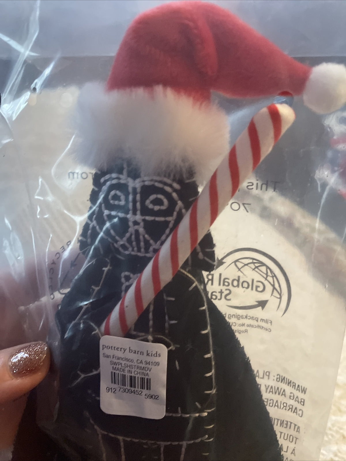 pottery barn Star wars Darth Vader Christmas ornament holiday gift kids Disney [