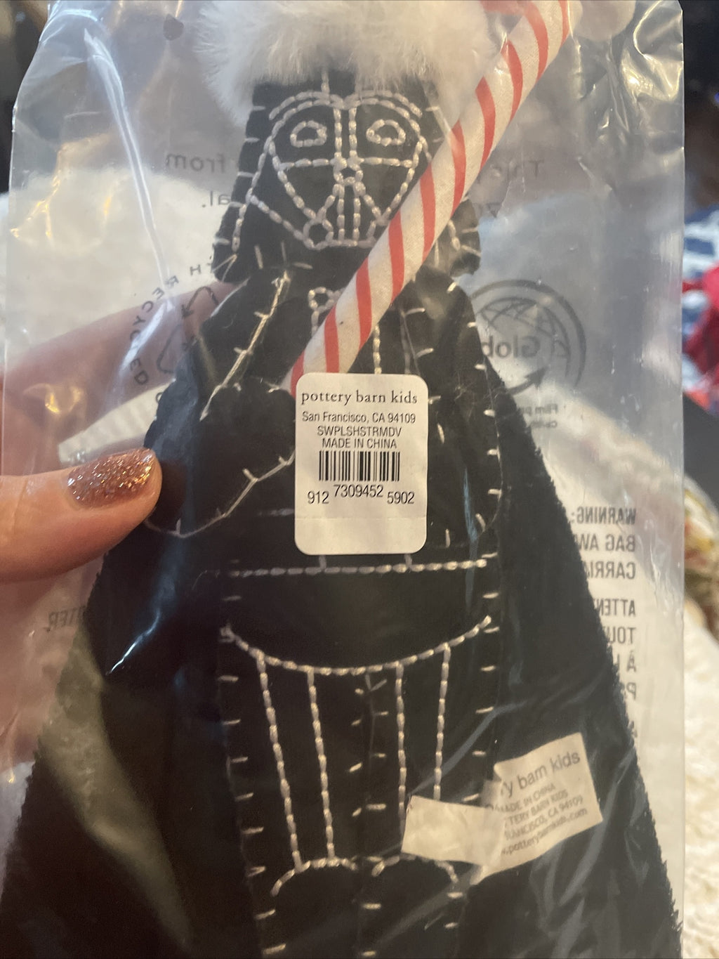 pottery barn Star wars Darth Vader Christmas ornament holiday gift kids Disney [