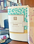 Pottery Barn Pillow Sham Holiday plaid beach surf island birthday gift girl new