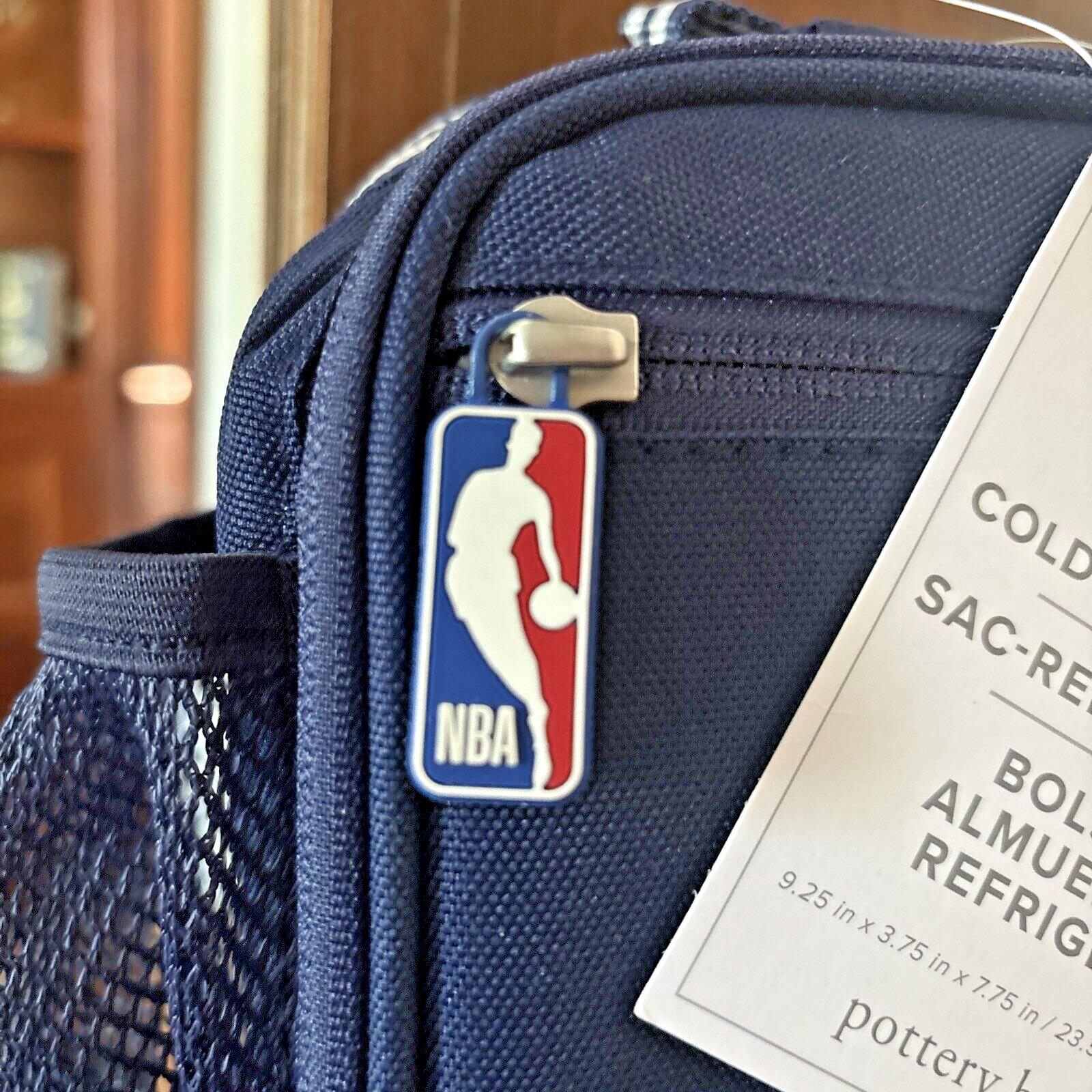 School Pottery Barn NBA BASKETBALL LUNCH BOX Pack Sports Bag HOLIDAY team kid /