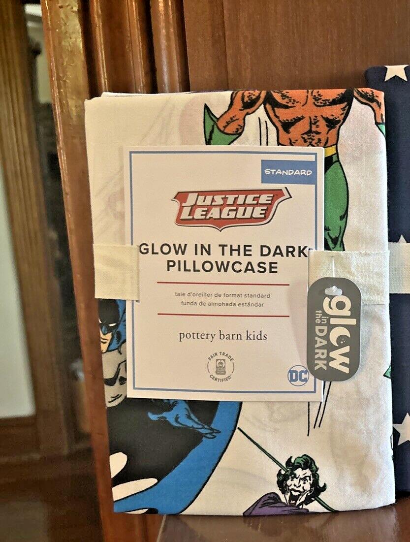 Pottery barn Batman Superman Avengers Justice League Marvel kids Pillowcase gift