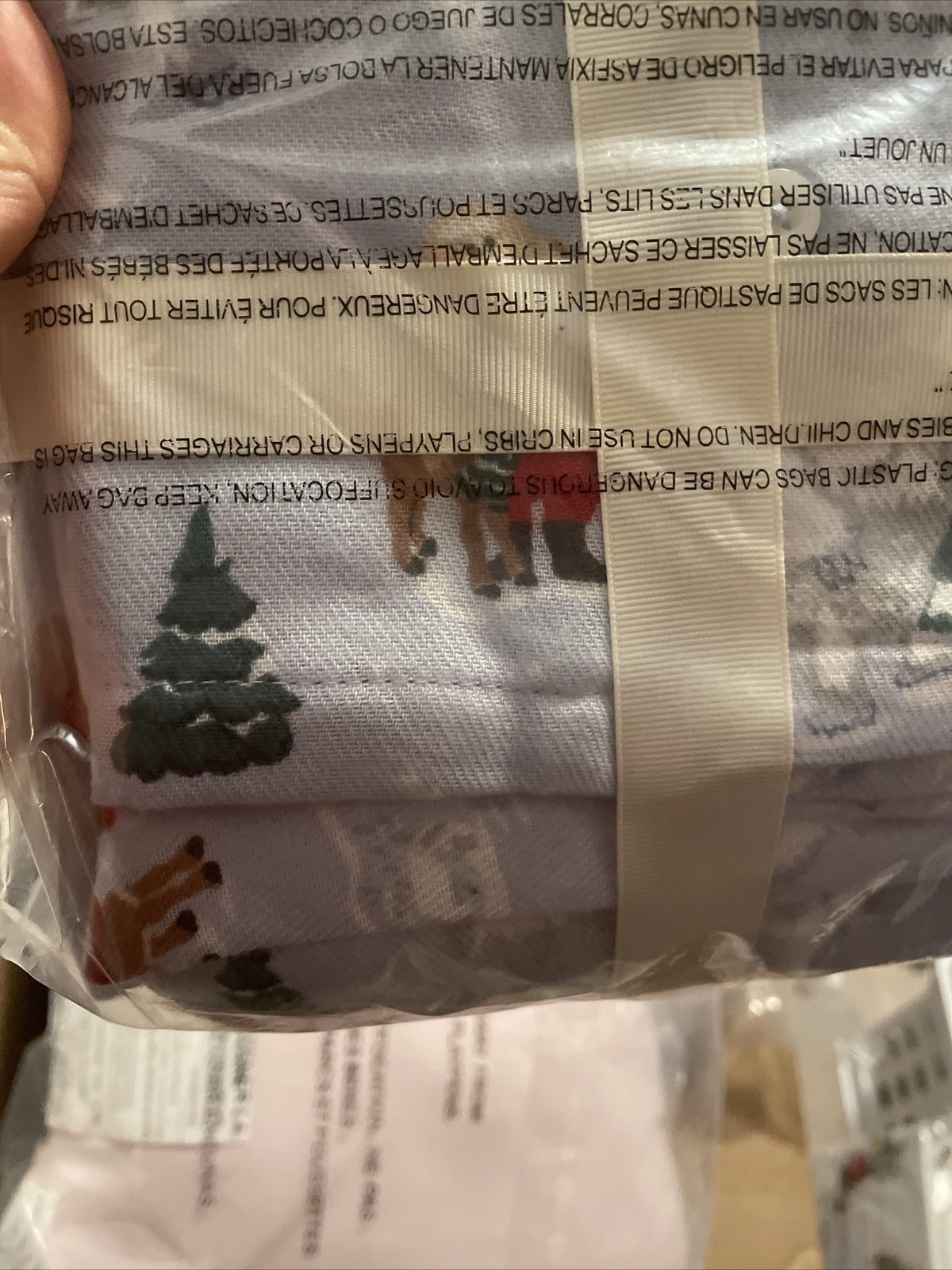 Pottery Barn Holiday Disney Pajama santa Rudolph PJ toddler Christmas Gift Boy \