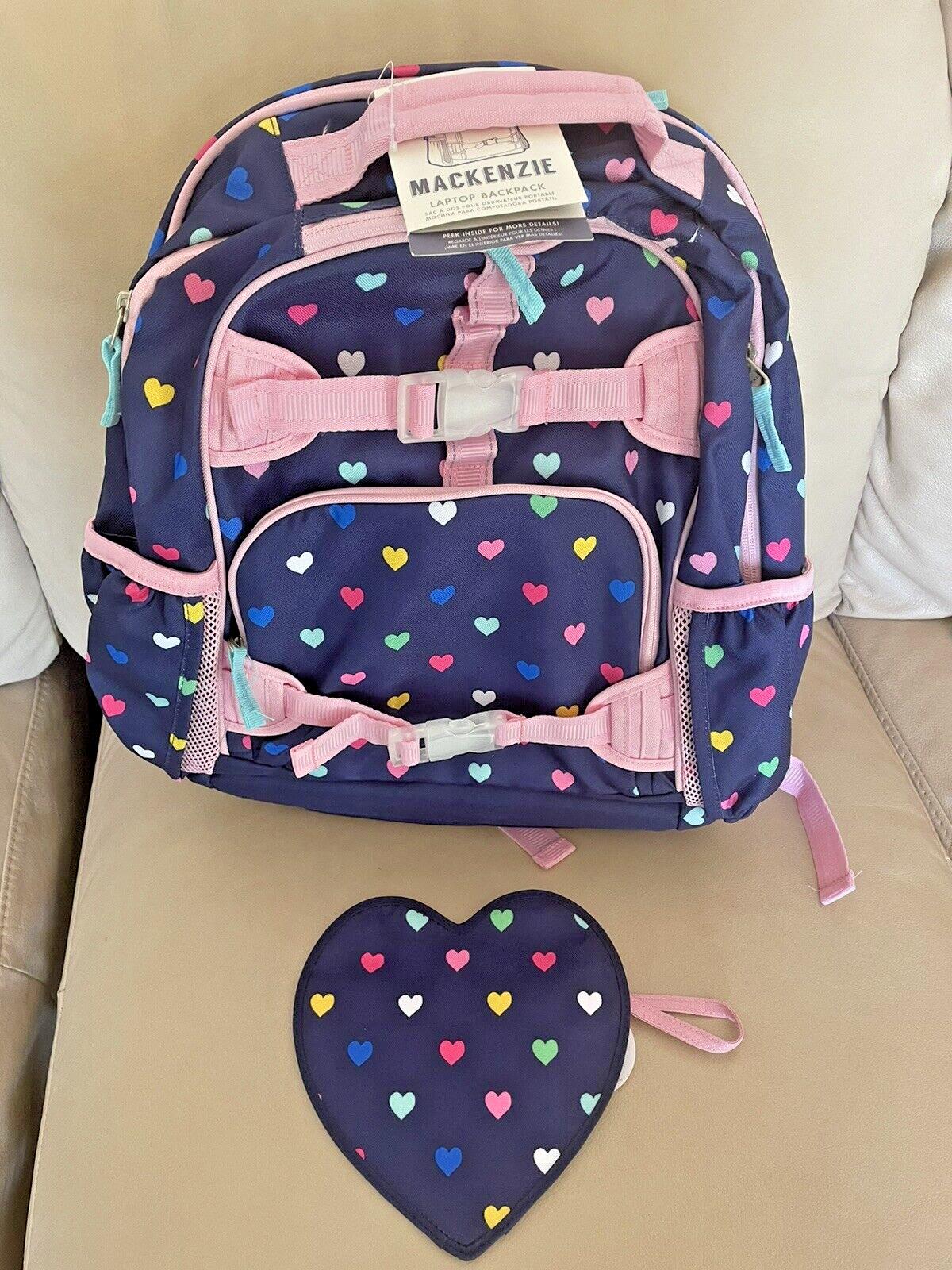 Pottery barn School Disney LARGE backpack+Pencil case bag heart ?? Travel girl n