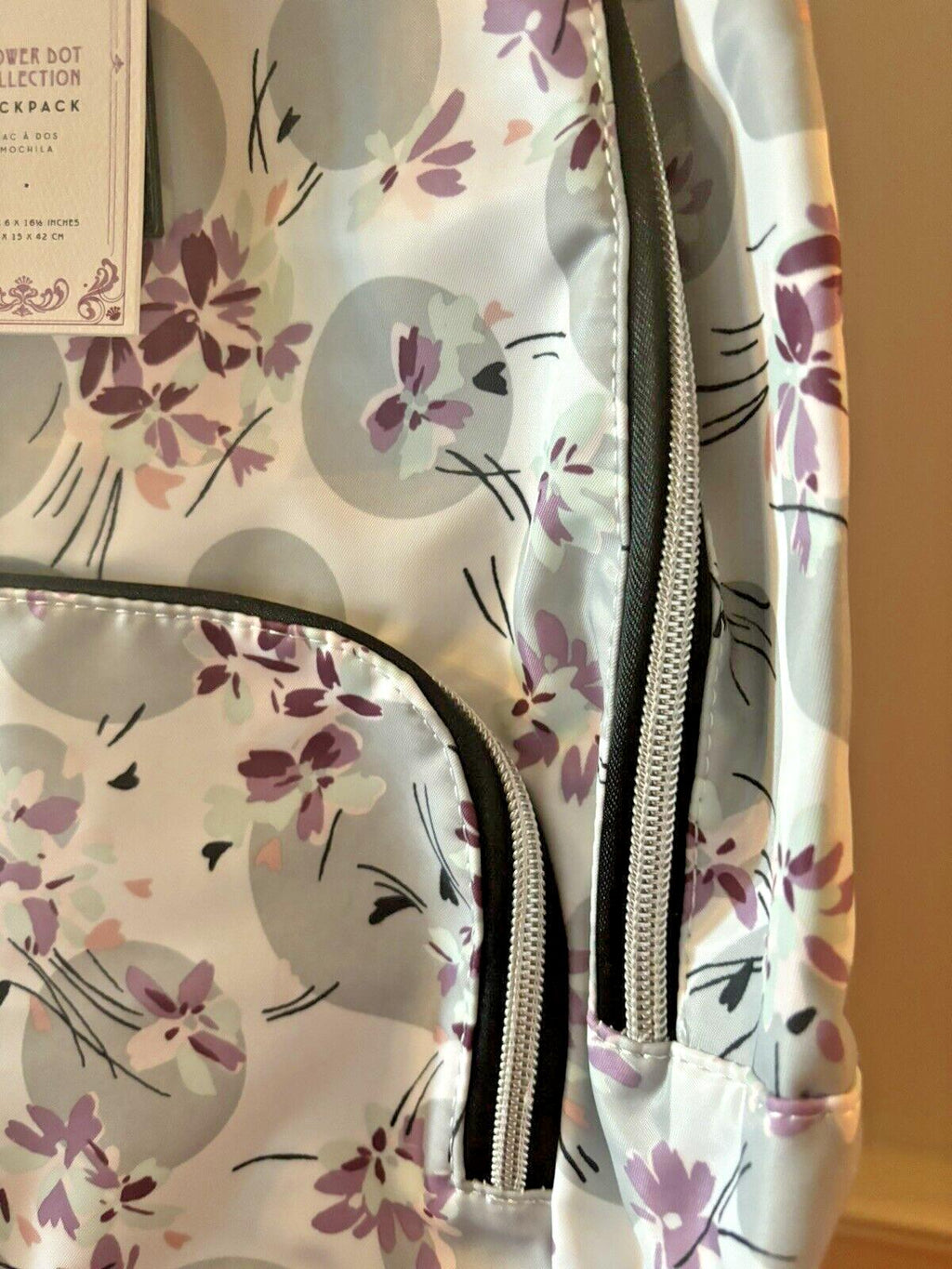 School pottery barn LARGE backpack floral+Rainbow bag girl gift travel ?? .
