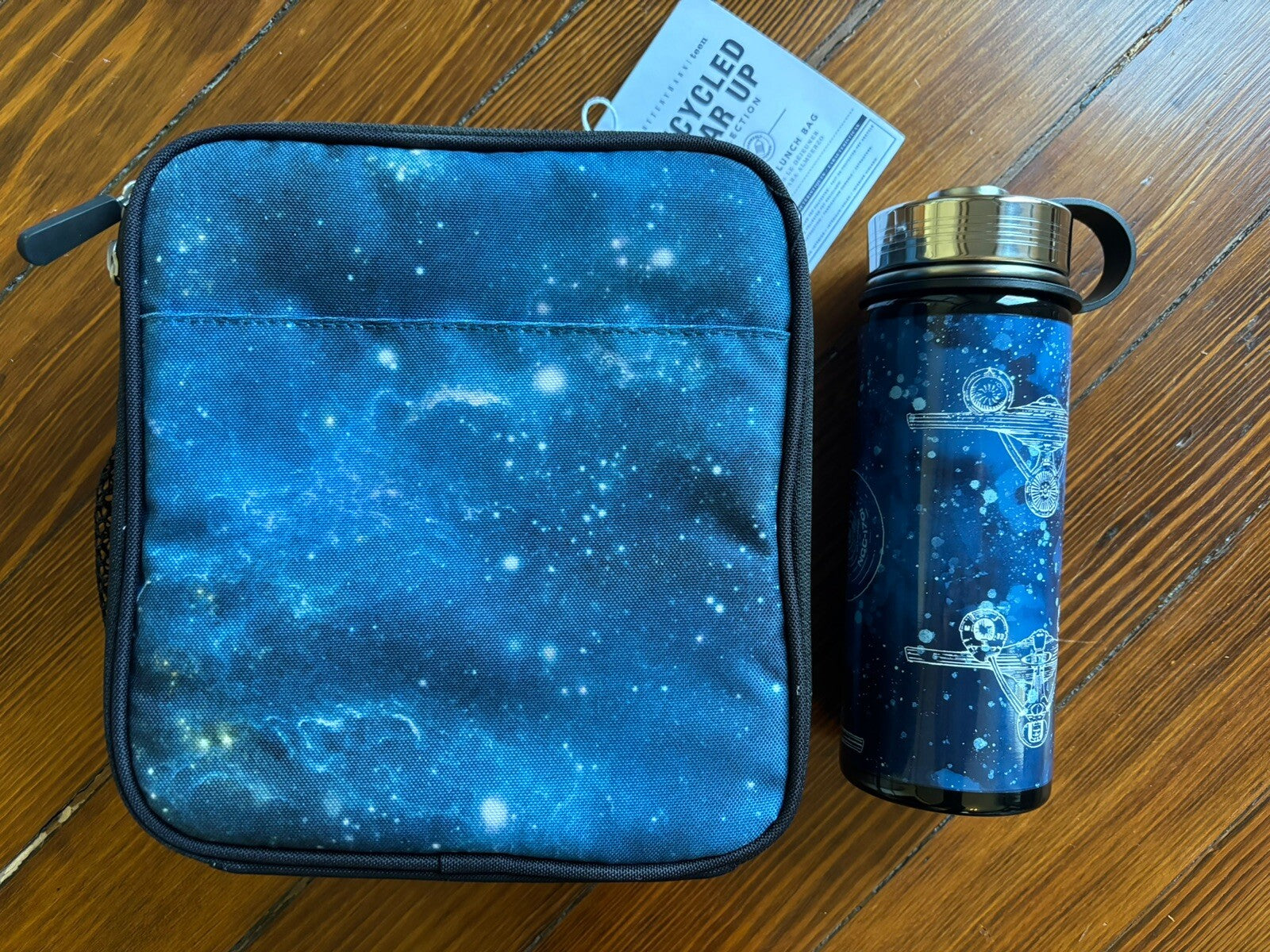 Pottery barn School Disney STAR Wars Trek Lunch + Water jedi solo travel bag -